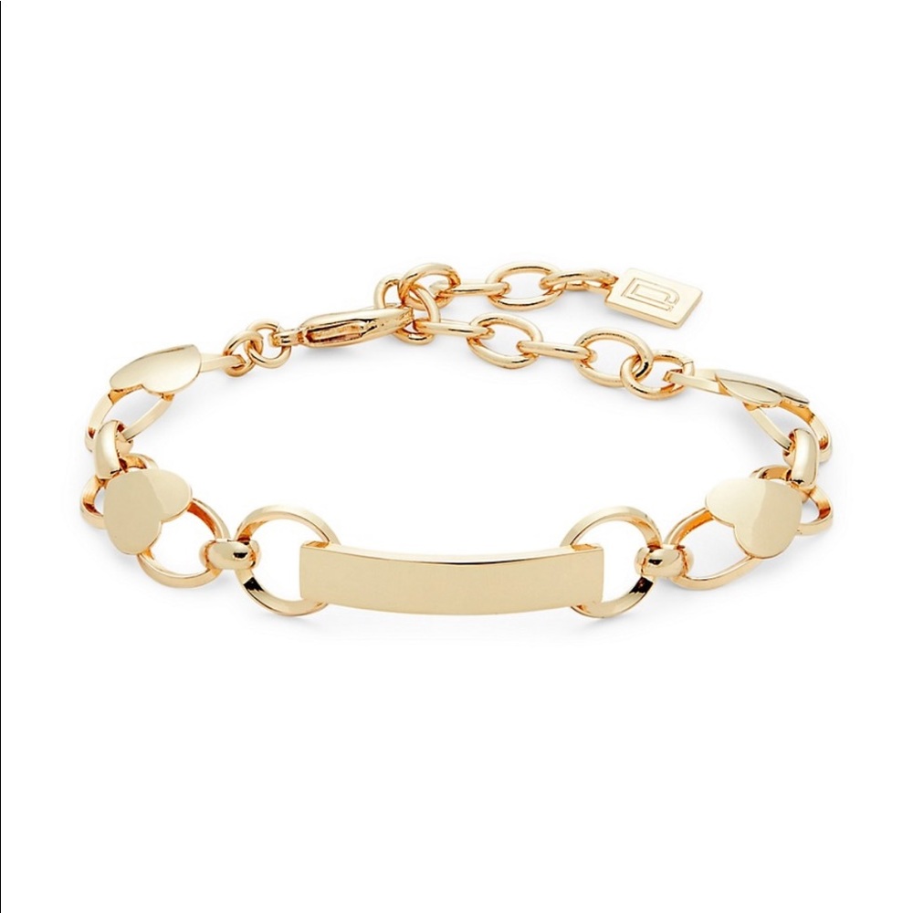 Dannijo Ahava Heart Chain Bracelet